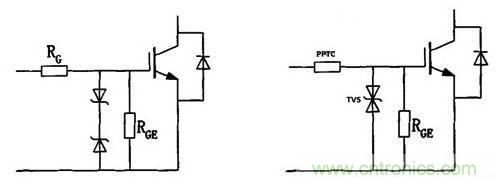 傳統(tǒng)保護模式和新型保護模式電路對比