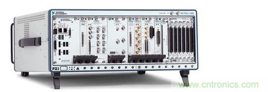 NI PXI Express機箱包含射頻分析儀和發(fā)生器、矢量網(wǎng)絡(luò)分析儀、開關(guān)、電源和嵌入式計算機
